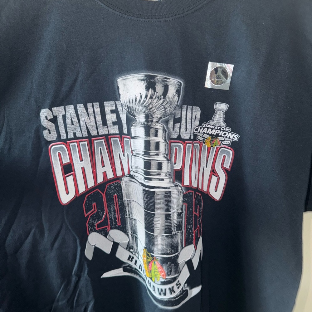 Gildan Black Stanley Cup Champions T-Shirt